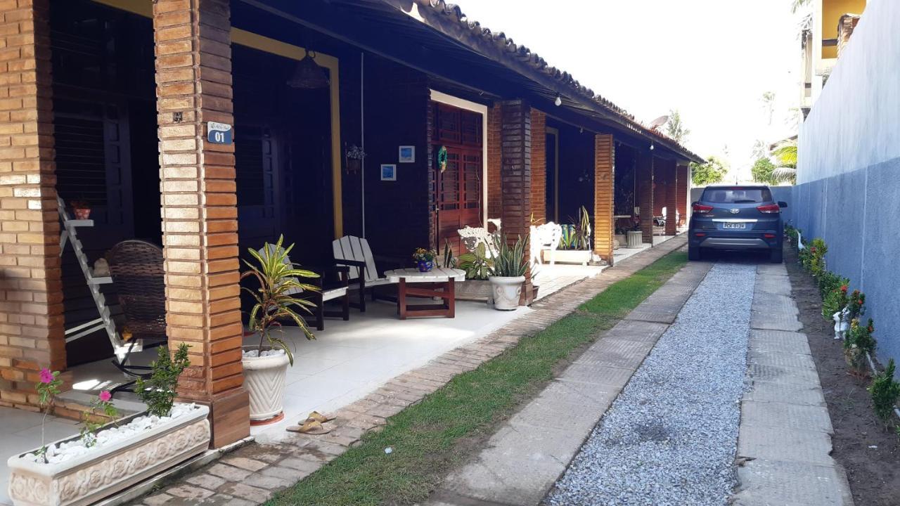 Chale Aconchegante Na Barra De Sao Miguel Villa Buitenkant foto